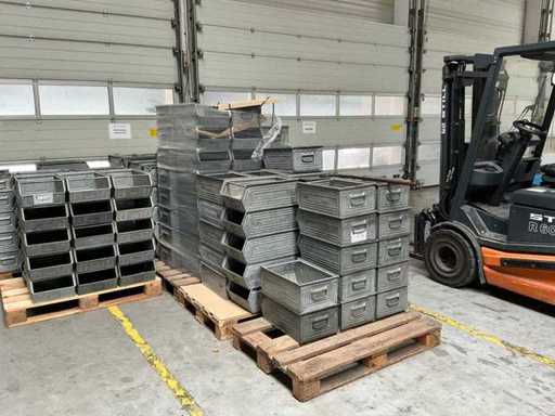 Cajas de almacenamiento de frente abierto SCHÄFER (70x)