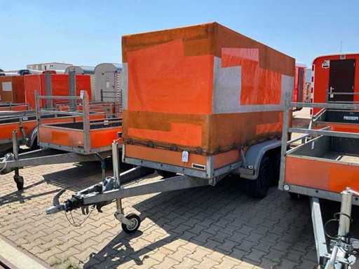 2012 Atec EB2 2-1 Double axle tarpaulin trailer