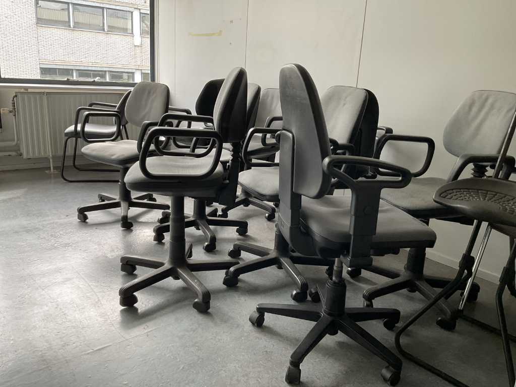Party of various office furniture