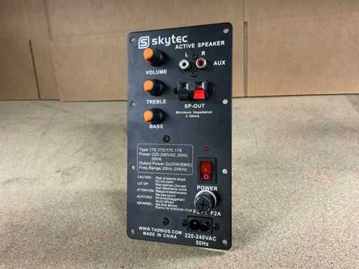 Skytec Inbouw versterkers 2x20 watt (14x)