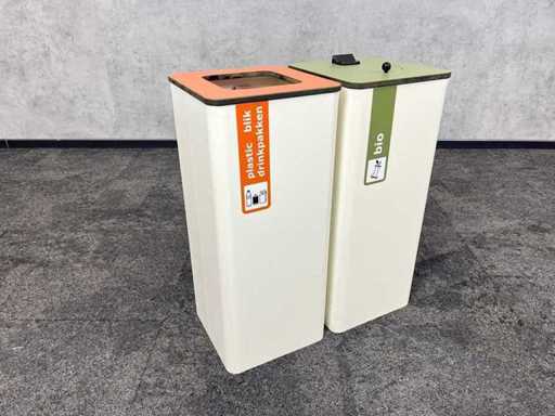 2x Herena – Mülleimer und Mülleimer