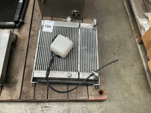 Aluminium radiateur met oliekoeler