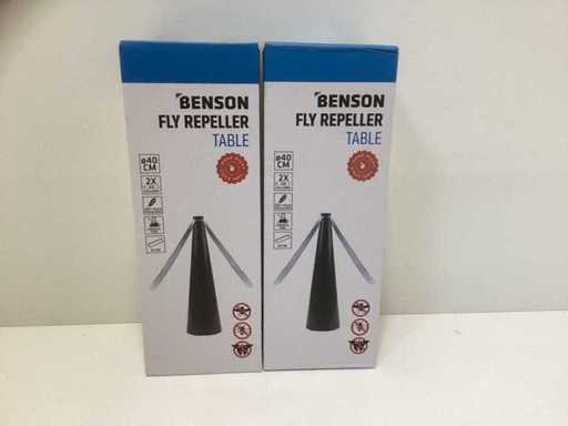 Benson Fly Fan – Ø40 – 25 cm hoch (2x)