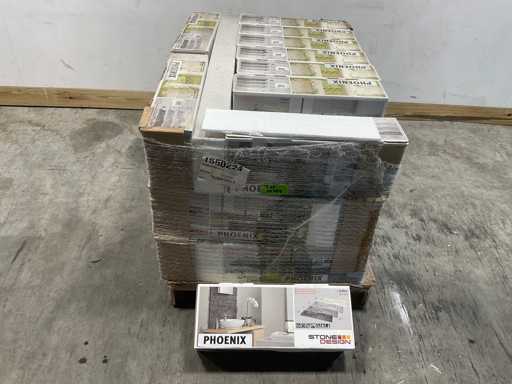 17,7 m² StoneDesign Phoenix n°10 brique jaune/bronze