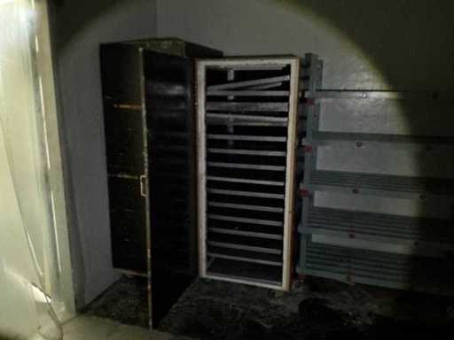 Carrello a disco / carrello a scaffale (2x)