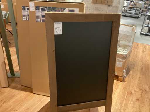 Lavagna ponteggio in legno (3x)