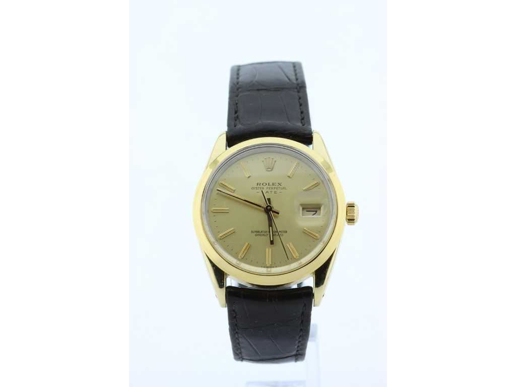 1985 - Rolex - Oyster perpetual date - Montre-bracelet
