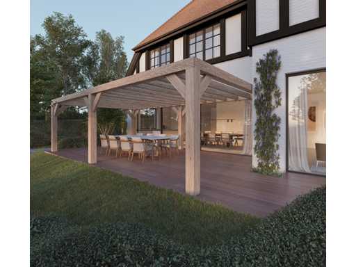 Norwegischer Fichtenpavillon 3,5x5