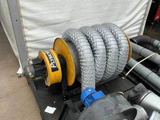 PLYMOVENT Estrattore, girevole incl. ventola + avvolgitubo