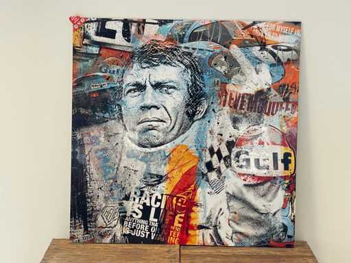 Plexiframe Racing 70 cm x 70 cm