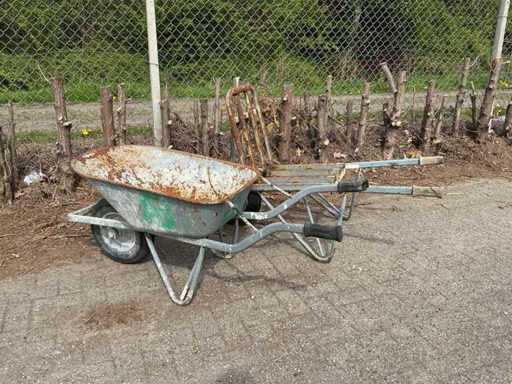 Matador Wheelbarrow & Stone wheelbarrow