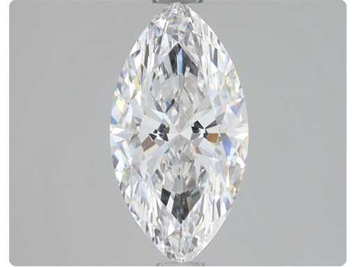 Diamante - marquise 1.03 ct - D/VVS2 (certificato HRD)