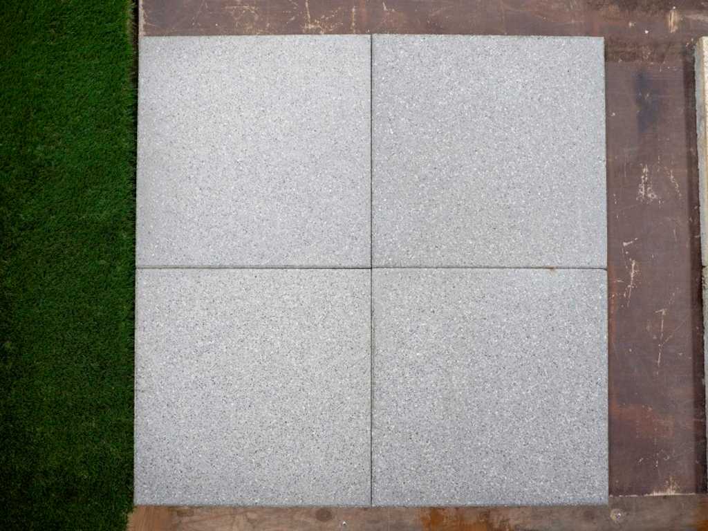 Concrete slabs 56m²