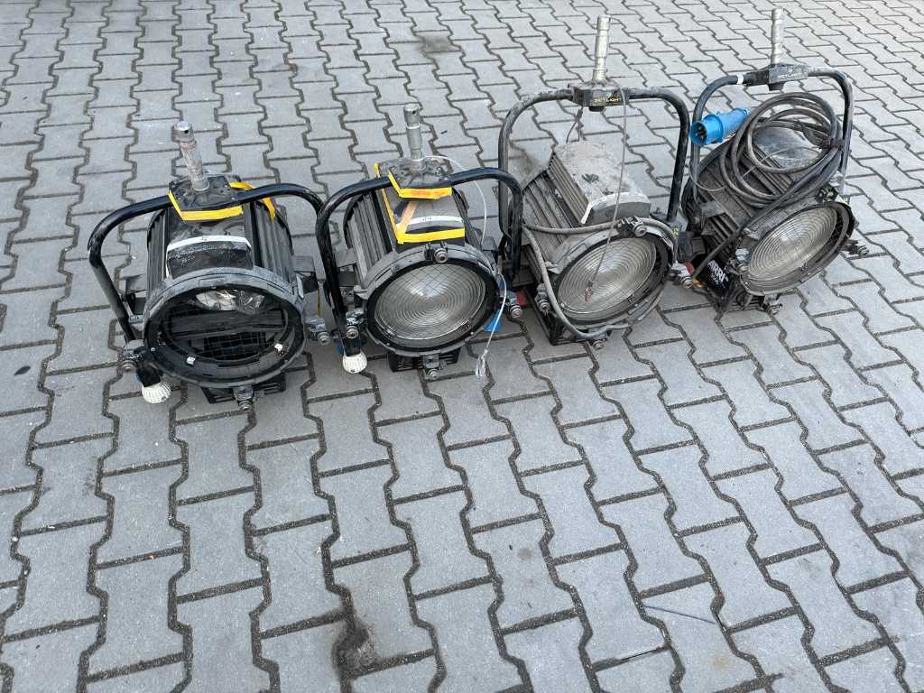 Pièces Arri 5000 - Divers équipements légers (4x)