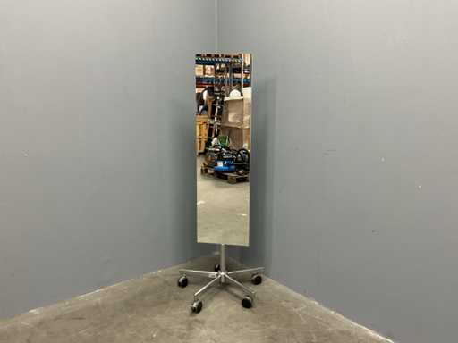 Verrijdbare Passpiegel 70x179 cm