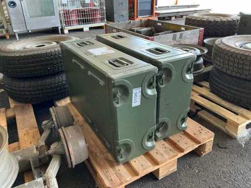 Empty server cabinets (2x)