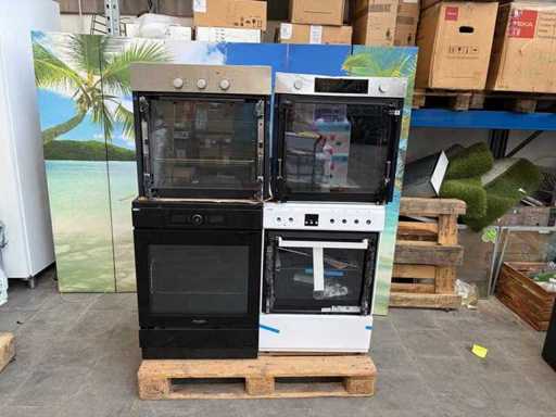 Paleta 4 pieców elektrycznych – Bosch, Whirlpool, Etna – zwroty, niekontrolowane, uszkodzenia transportowe