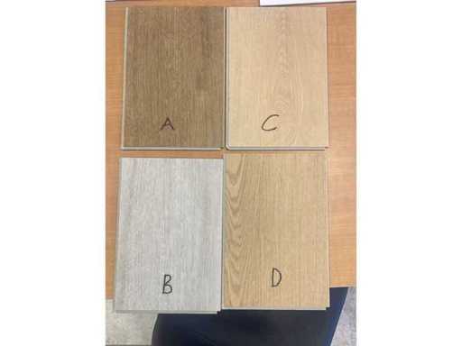 ARIYA - PVC - PVC CLICK LAMINATE - PVC LAMINATE 22x122CM 4.8MM with Insulation Per 27.8m2 IVOR oak
