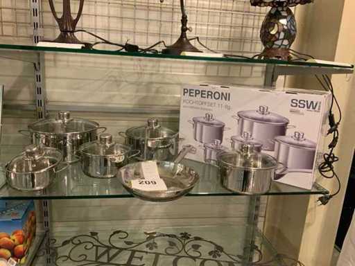 SSW 11-piece cooking pot set