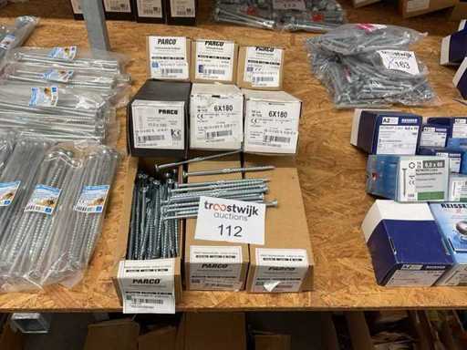 9 dozen lange hout schroeven