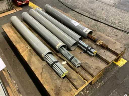 Série de tiges filetées