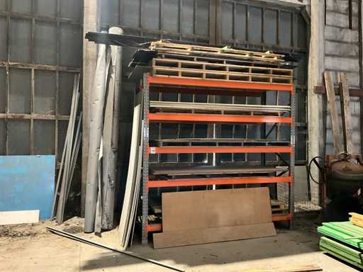 Palletstelling met inhoud