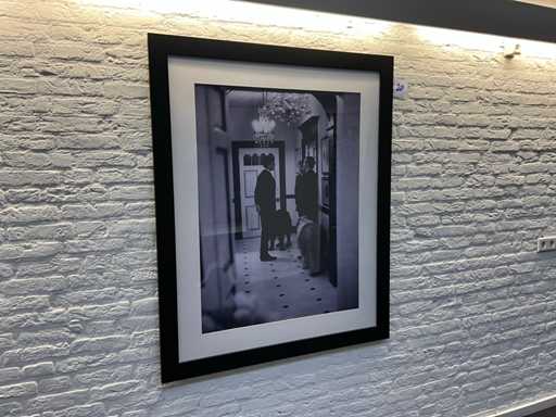 AllPosters J.F. Kennedy incorniciata fotografia in bianco e nero (20 volte)