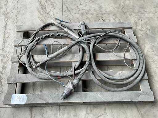 Water-cooled Lastorch with hose (2x)
