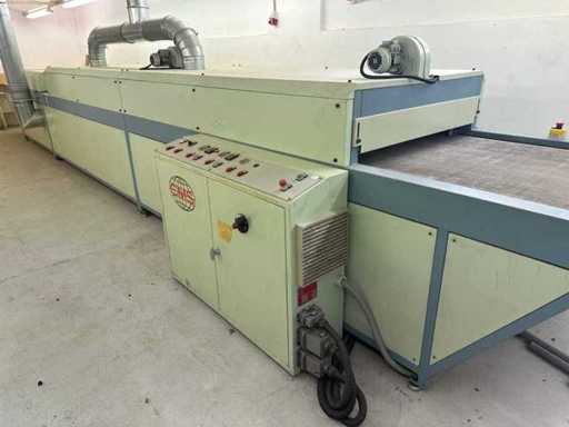 CMS - FORNO IR/ARIA - Screen Printing Conveyor Dryer - 2000