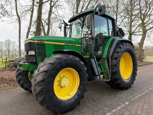 1999 John Deere 6610 PQ Vierwielaangedreven landbouwtractor