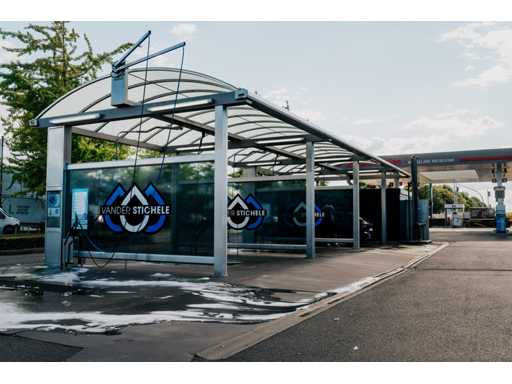 Premium 4-box Self-Carwashinstallatie