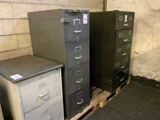 Szafka na dokumenty z 4 szufladami