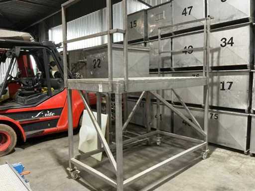 Verrijdbaar werkplatform