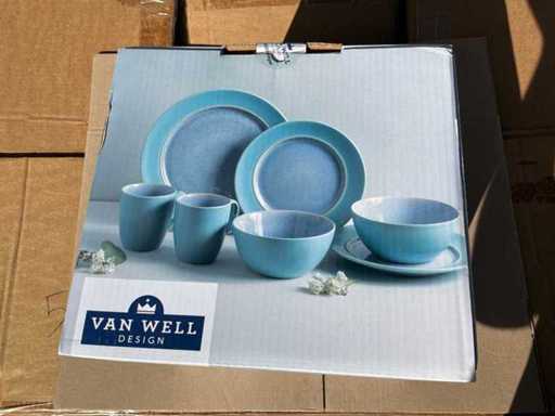 VAN WELL - MERRIE - Placemats, 16 PC's (30x)