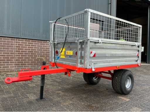 Remorque basculante Panther à essieu simple