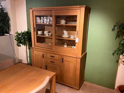 Vitrine en chêne Kent