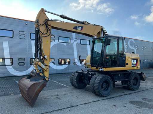 2016 Caterpillar M313D Mobile Crane TZV-87-J