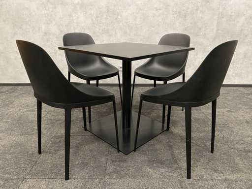 Gispen/ Alias - Ambientazione della mensa per 4 persone