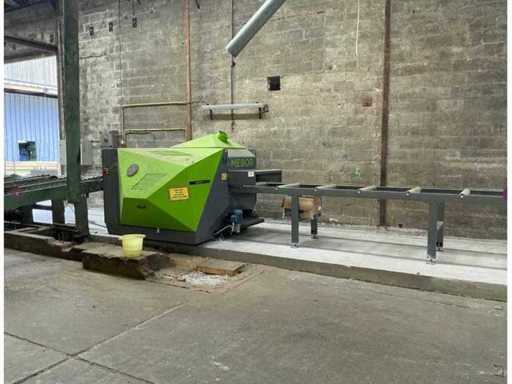 Full cutting line and forklift