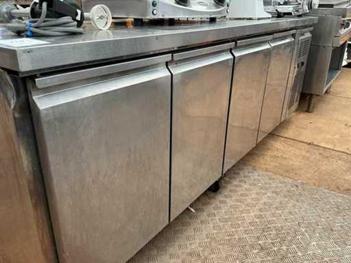 Polar G598-E 4 doors Refrigerated workbench