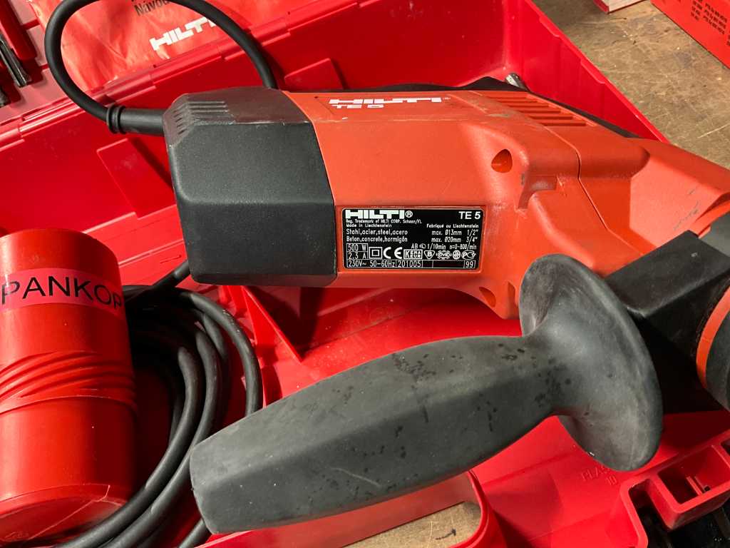 Hilti te5 hammer deals drill