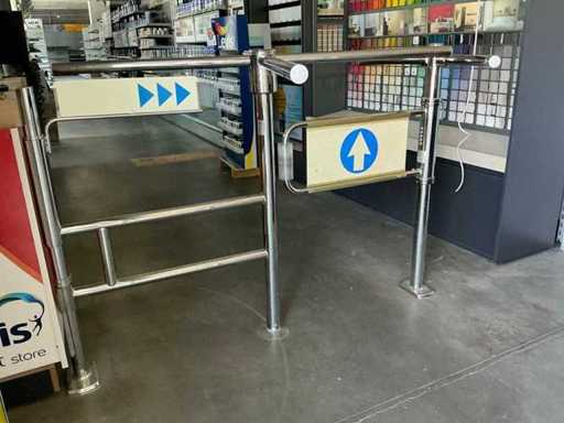 Mechaniczna bramka Wanzl (2x)