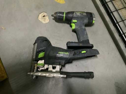 Festool Schroefmachine en decoupeerzaag