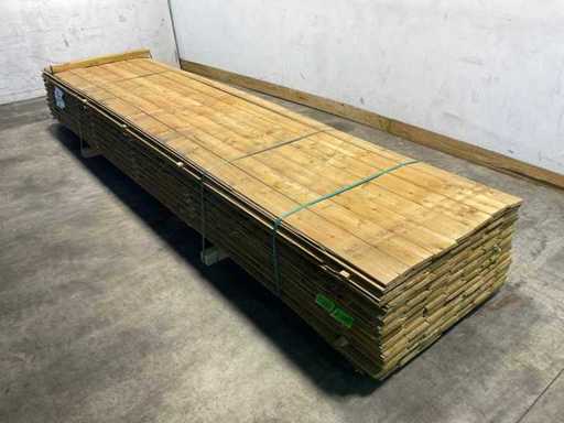 Impregnat cu rebatul de molid - 420x15x2,2 cm (70x)