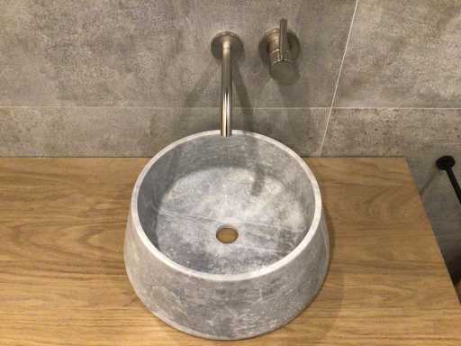 Natuursteen Marmer Grijs Wastafel 40x15 cm 2 stuks