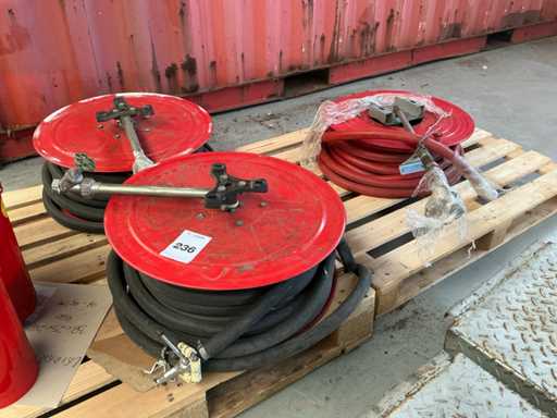 Brandslanghaspel (3x)