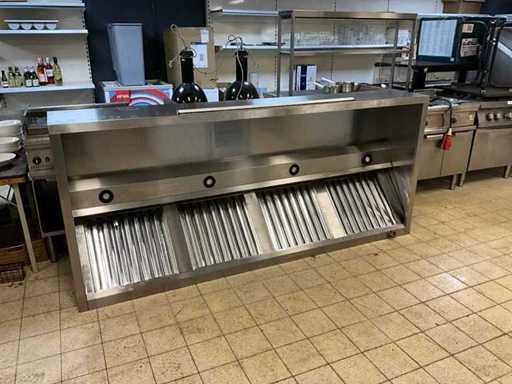 Hotte extractrice en acier inoxydable