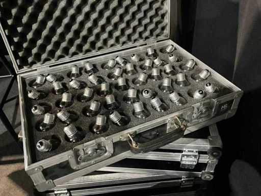 Gloeilamp 15 Watt in flightcase (180x)