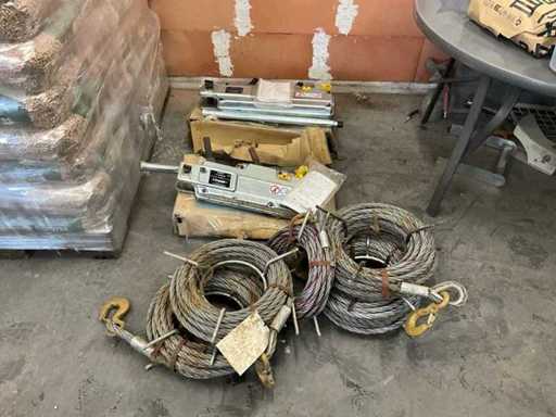 Tirfor Tractel T 532/516 D pull winch with cables (2x)