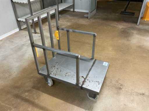 Stainless steel trolley